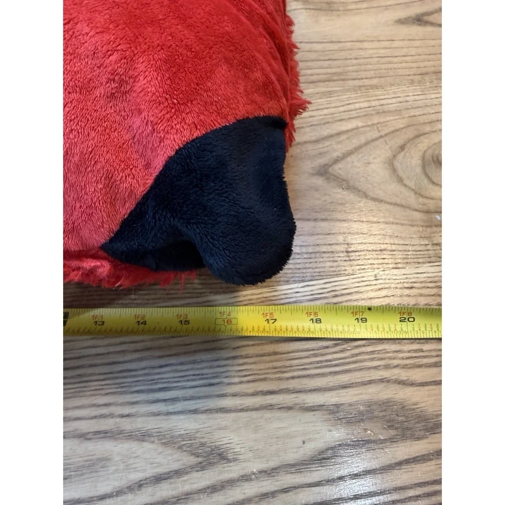 2010 Pillow‎ Pet Ladybug Red Black Soft Stuffed Plush Sanitized Rare Retired 18